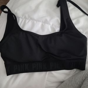 Pink running/swim top